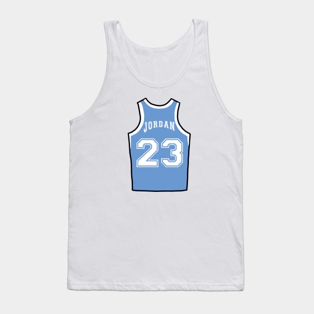 Vintage Jordan Jersey Tank Top by maddie55meadows